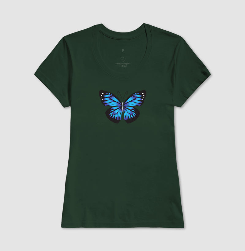 Camiseta Butterfly blue