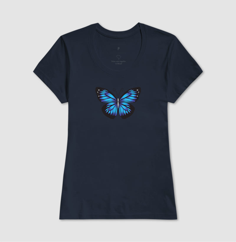 Camiseta Butterfly blue