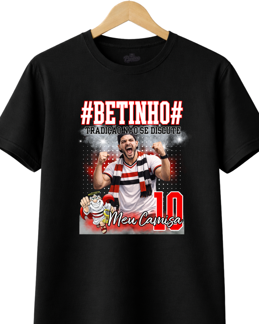 Camiseta Bootleg tricolor paulista