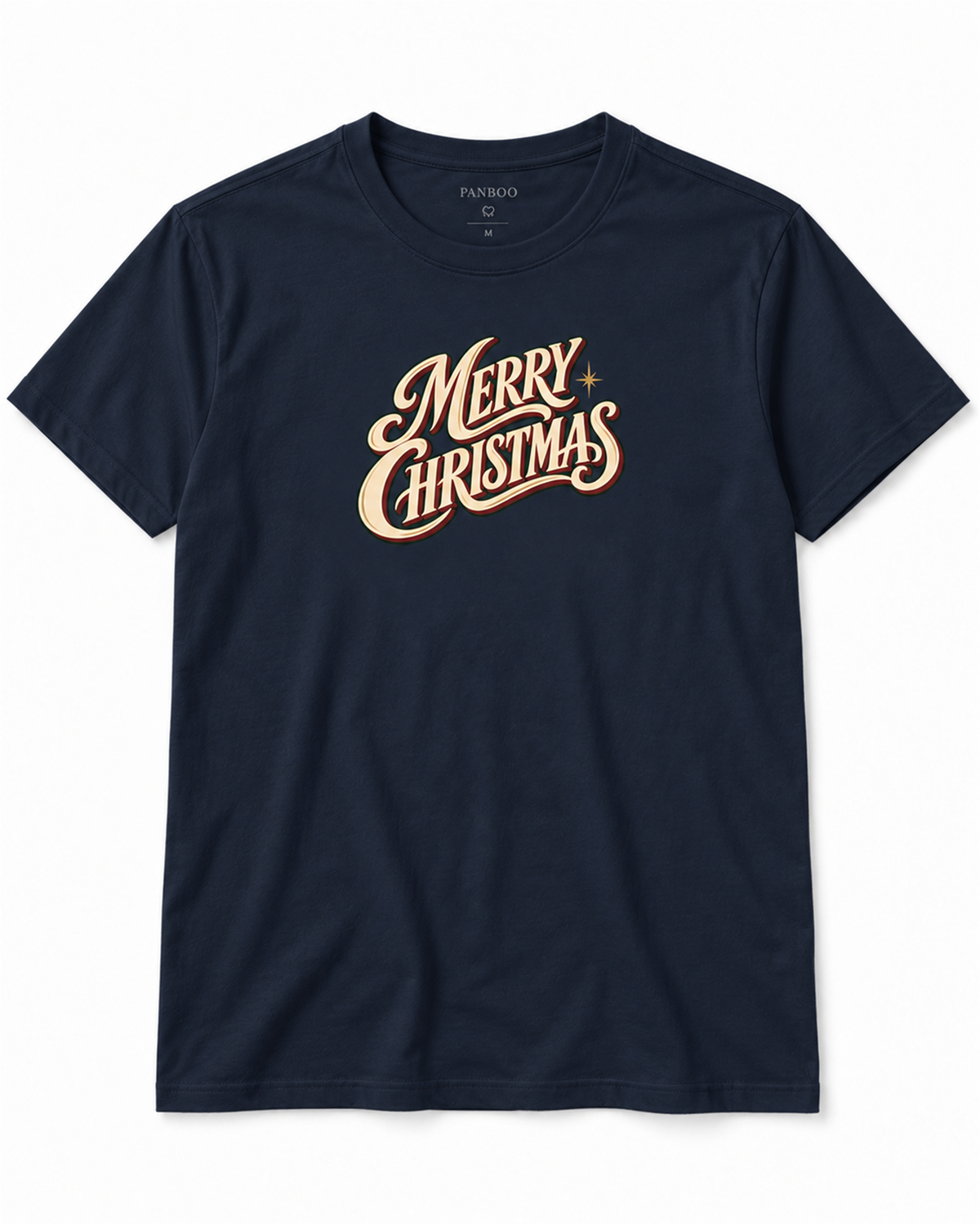 Camiseta merry christmas vintage