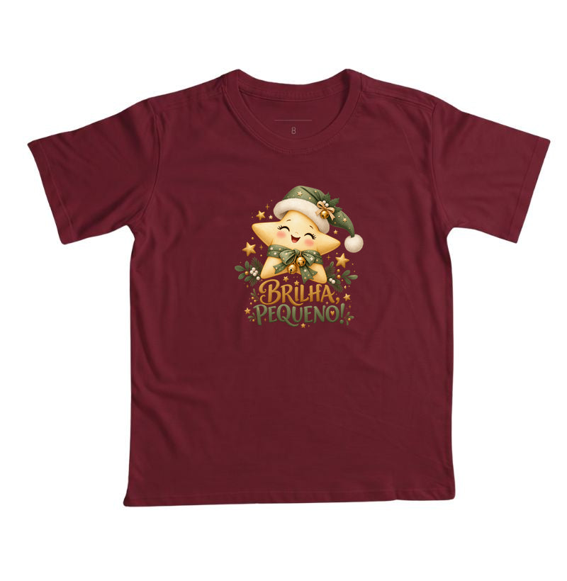 Camiseta infantil Brilha pequeno
