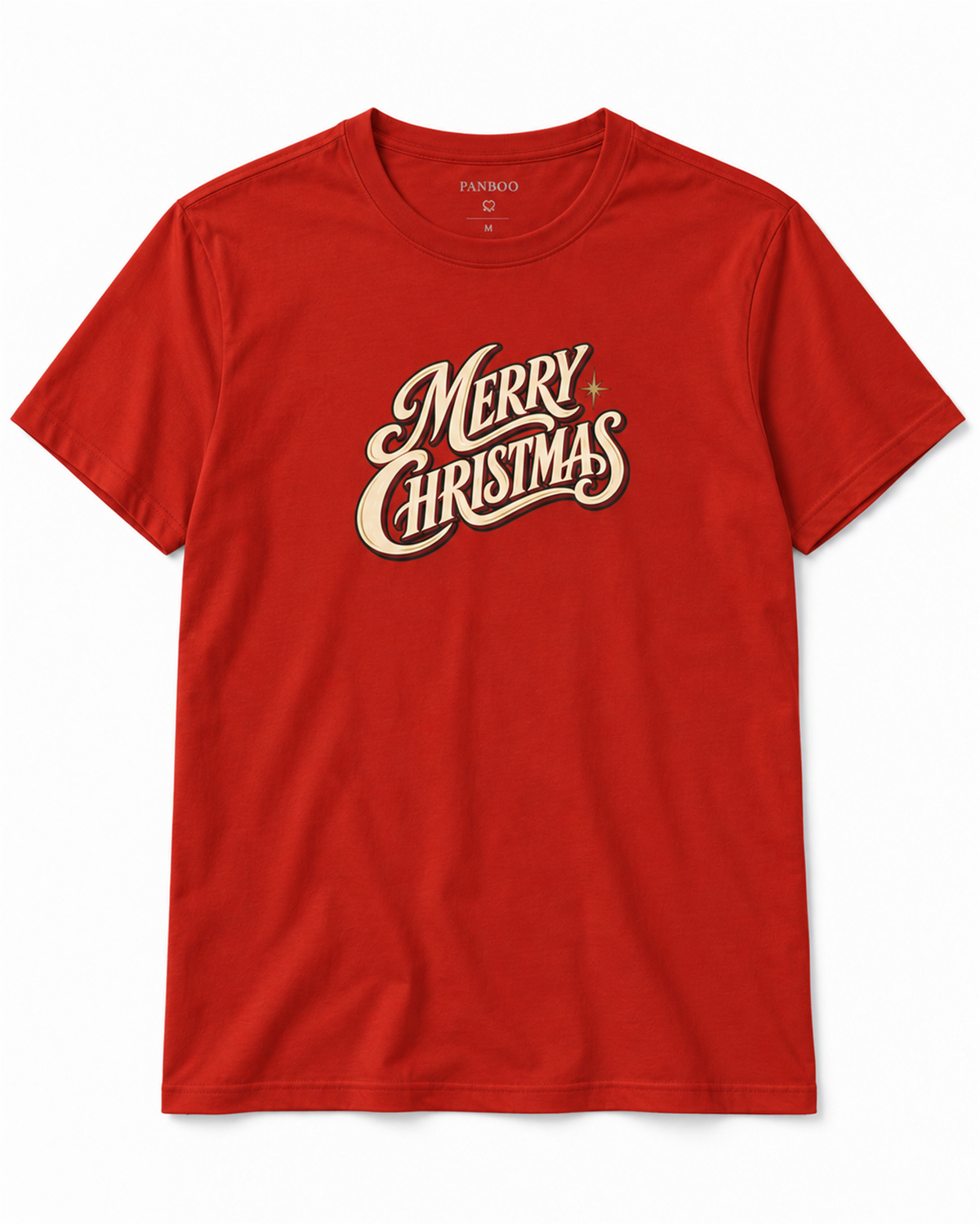Camiseta merry christmas vintage
