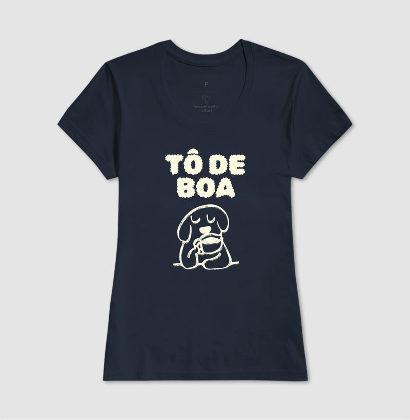 Camiseta tô de boa