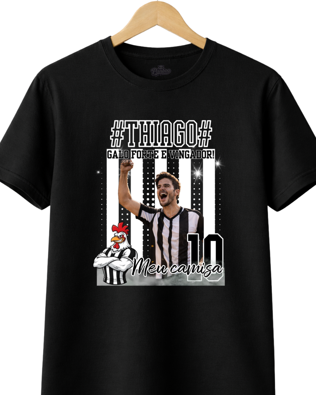 Camiseta Bootleg Galo