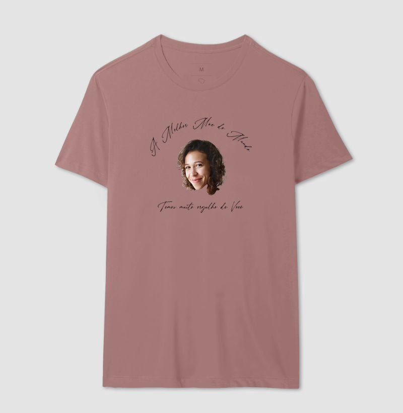 Camiseta dia das mães - Homenagem a Mamãe ou Vovó