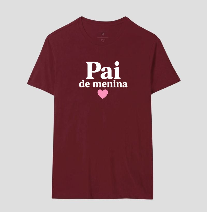 Camiseta Pai de menina