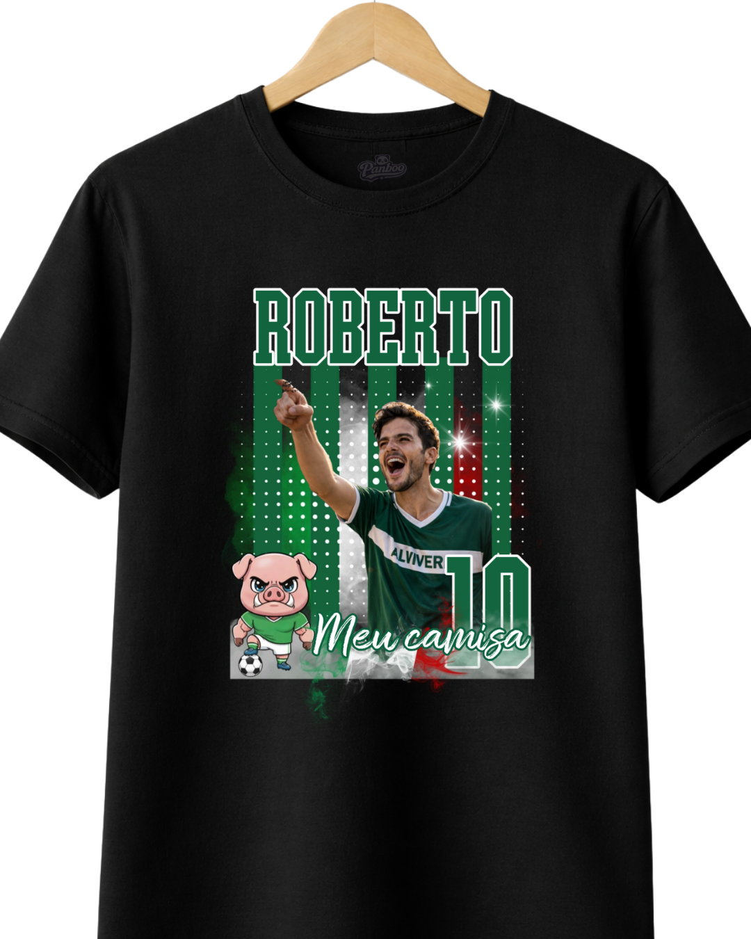 Camiseta Bootleg porco