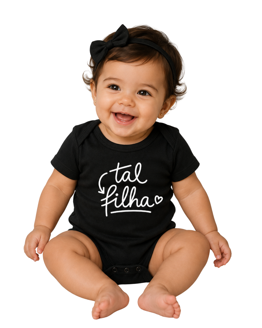 Boddy infantil dia dos pais - tal filha