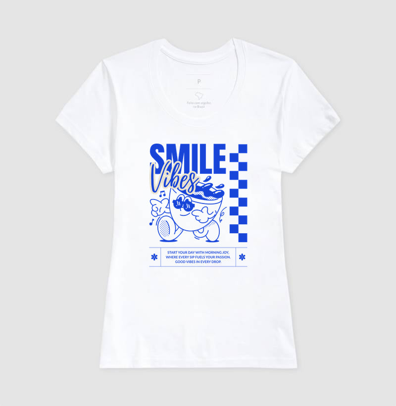 Camiseta Smile vibes