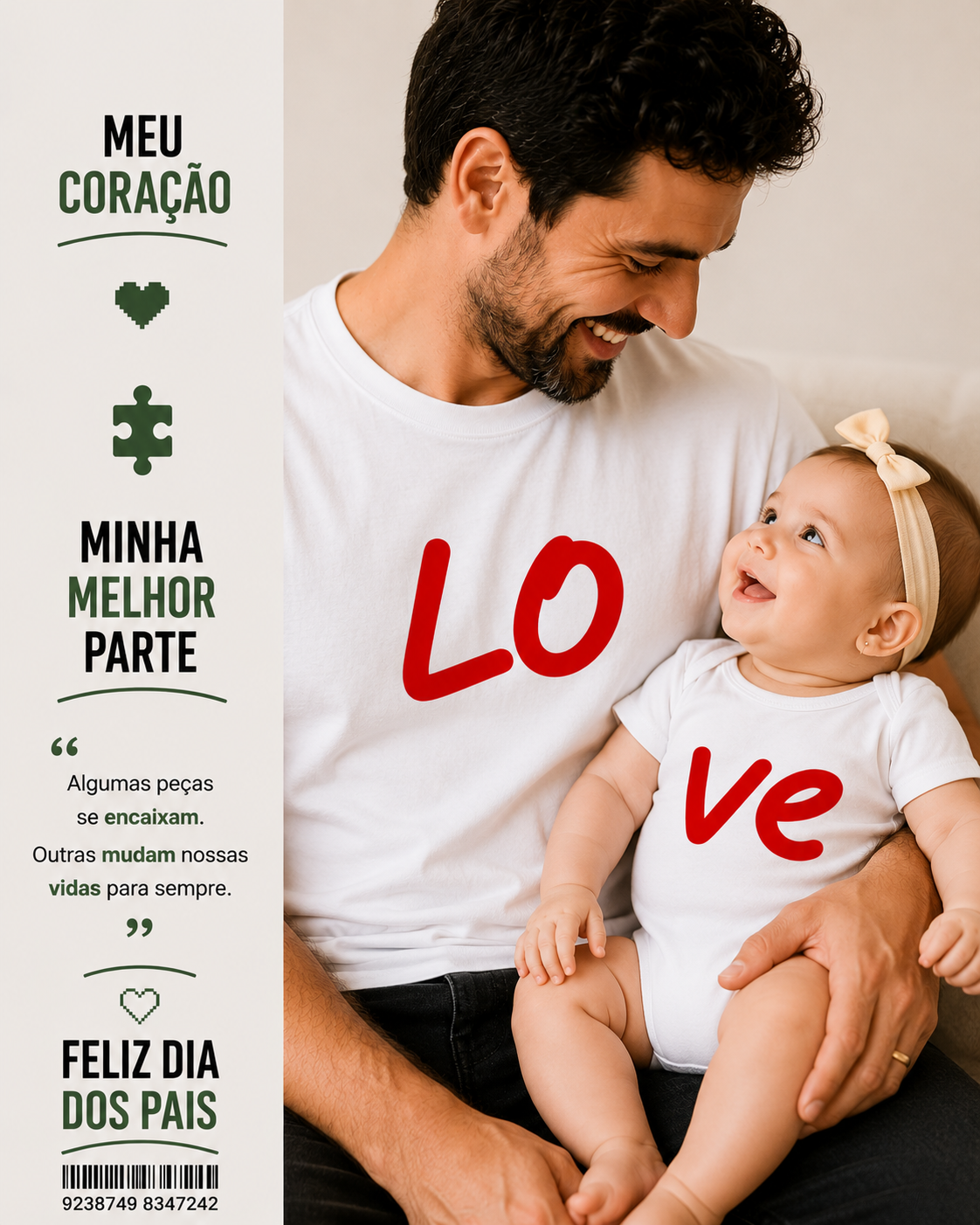 Kit dia dos pais - Love
