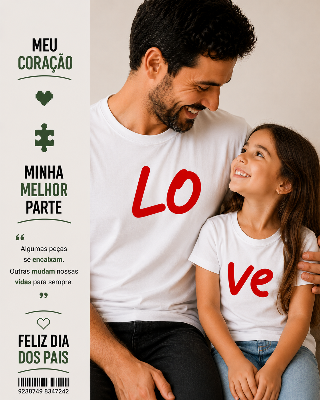 Kit dia dos pais - Love