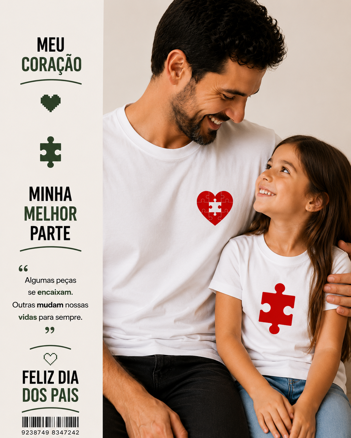 Kit dia dos pais - Minha melhor parte