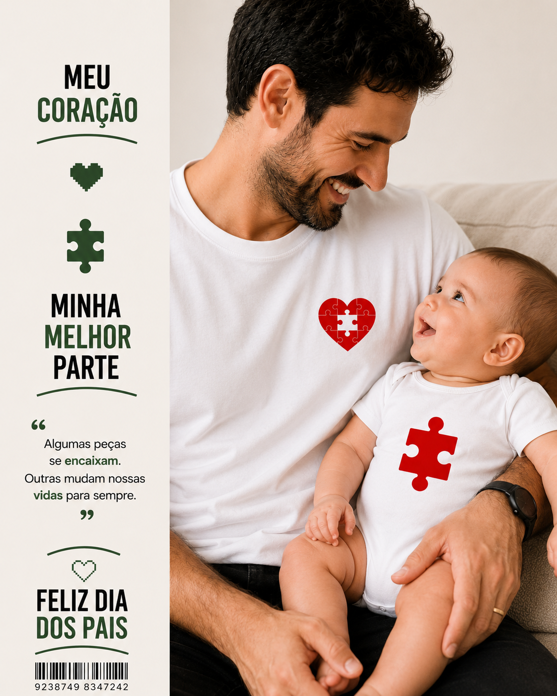 Kit dia dos pais - Minha melhor parte