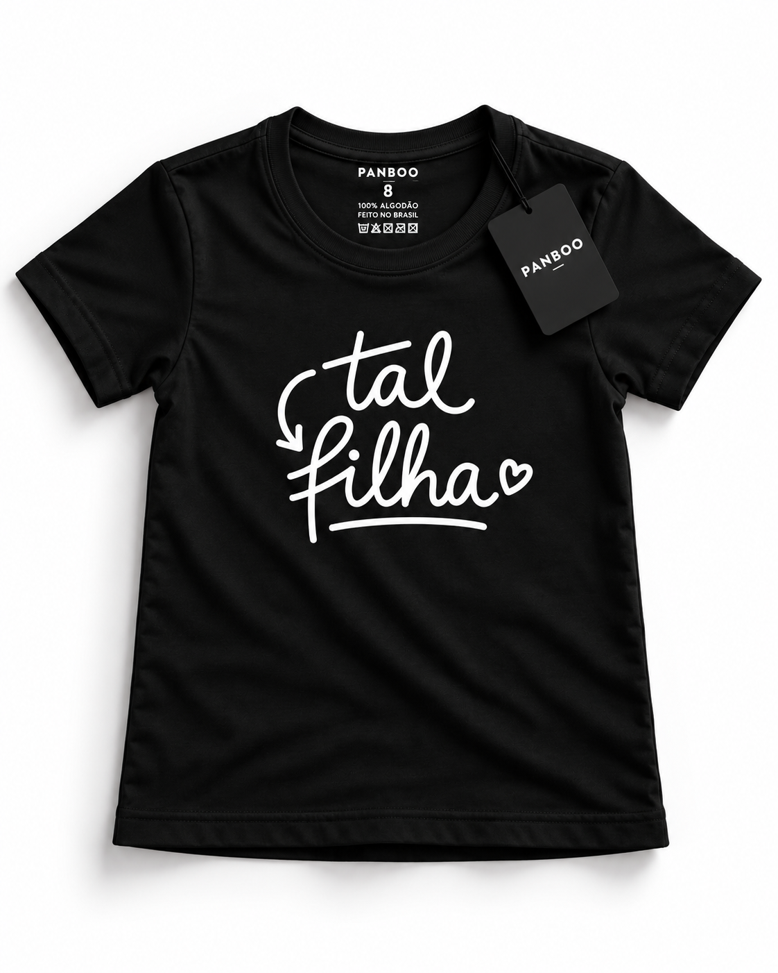 Camiseta infantil dia dos pais - tal filha