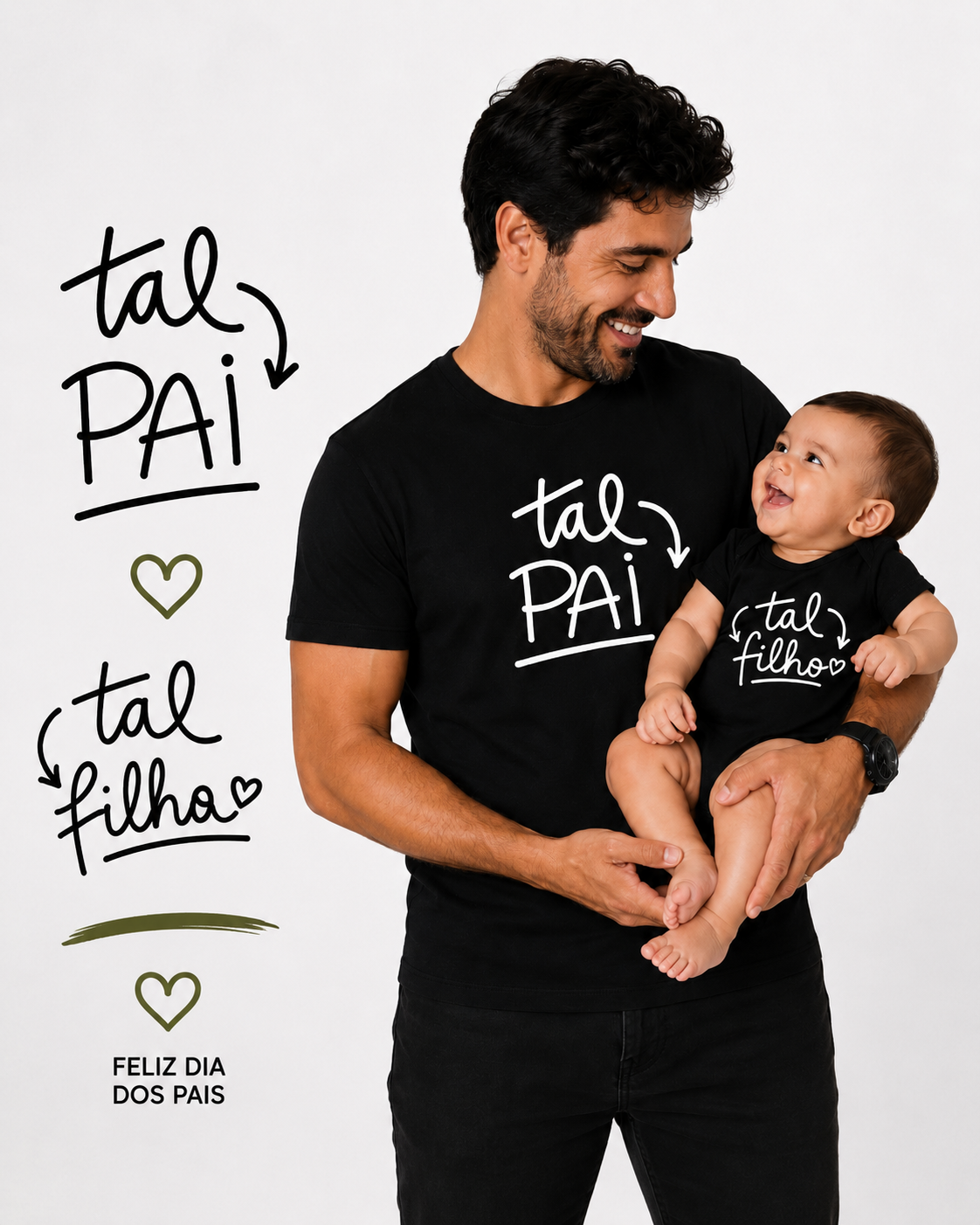 Kit dia dos pais - tal pai tal filho