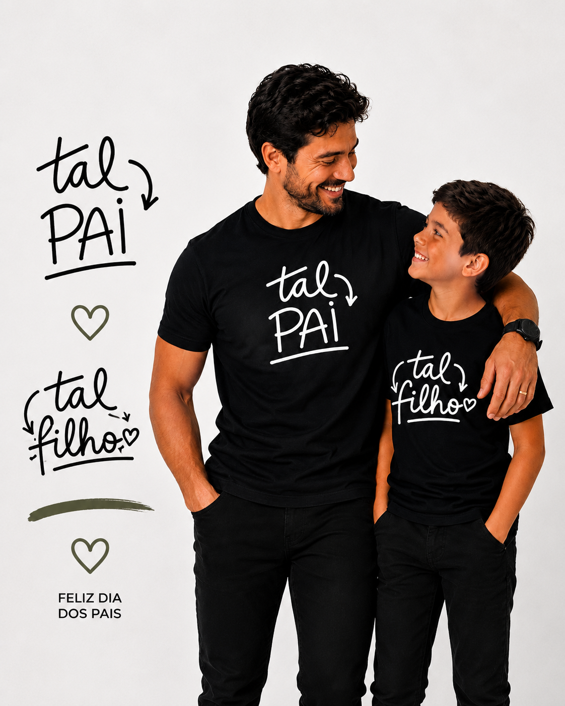 Kit dia dos pais - tal pai tal filho