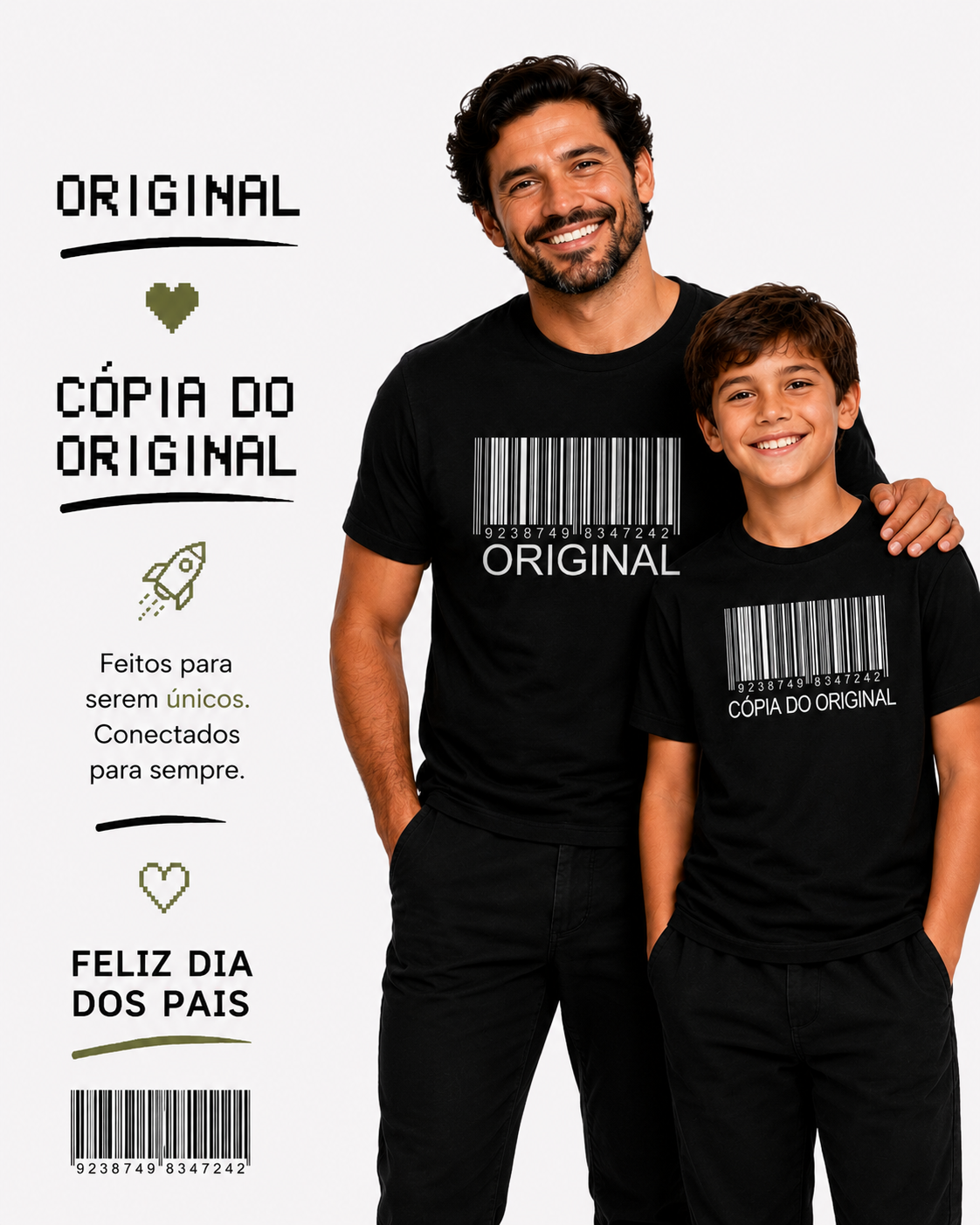 Kit dia dos pais - Original & cópia