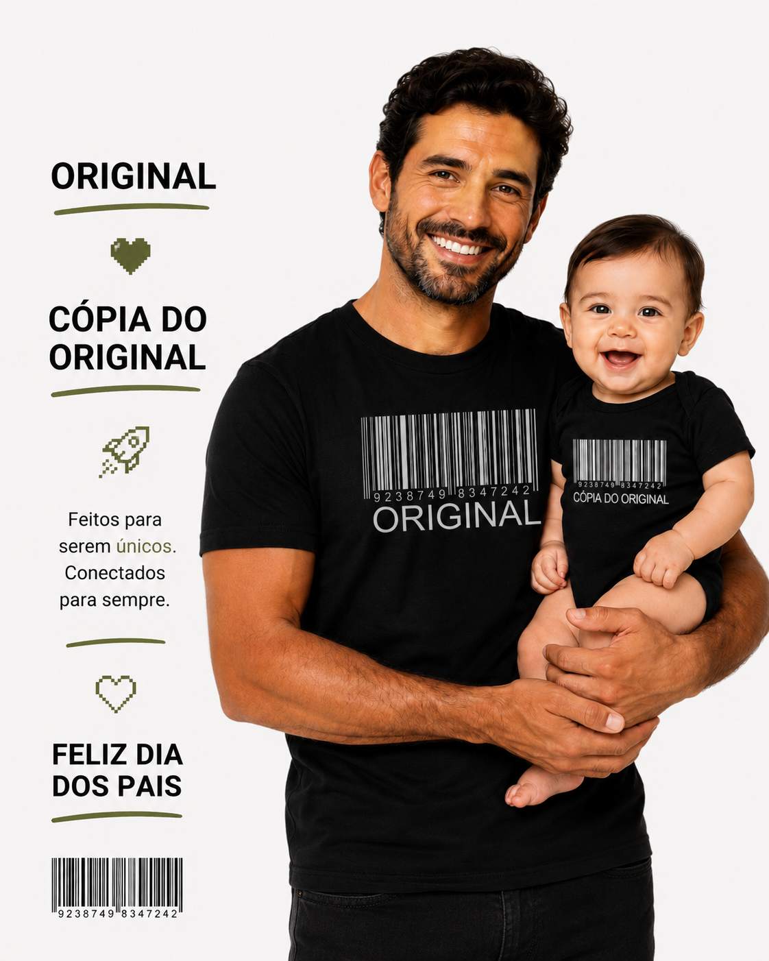 Kit dia dos pais - Original & cópia