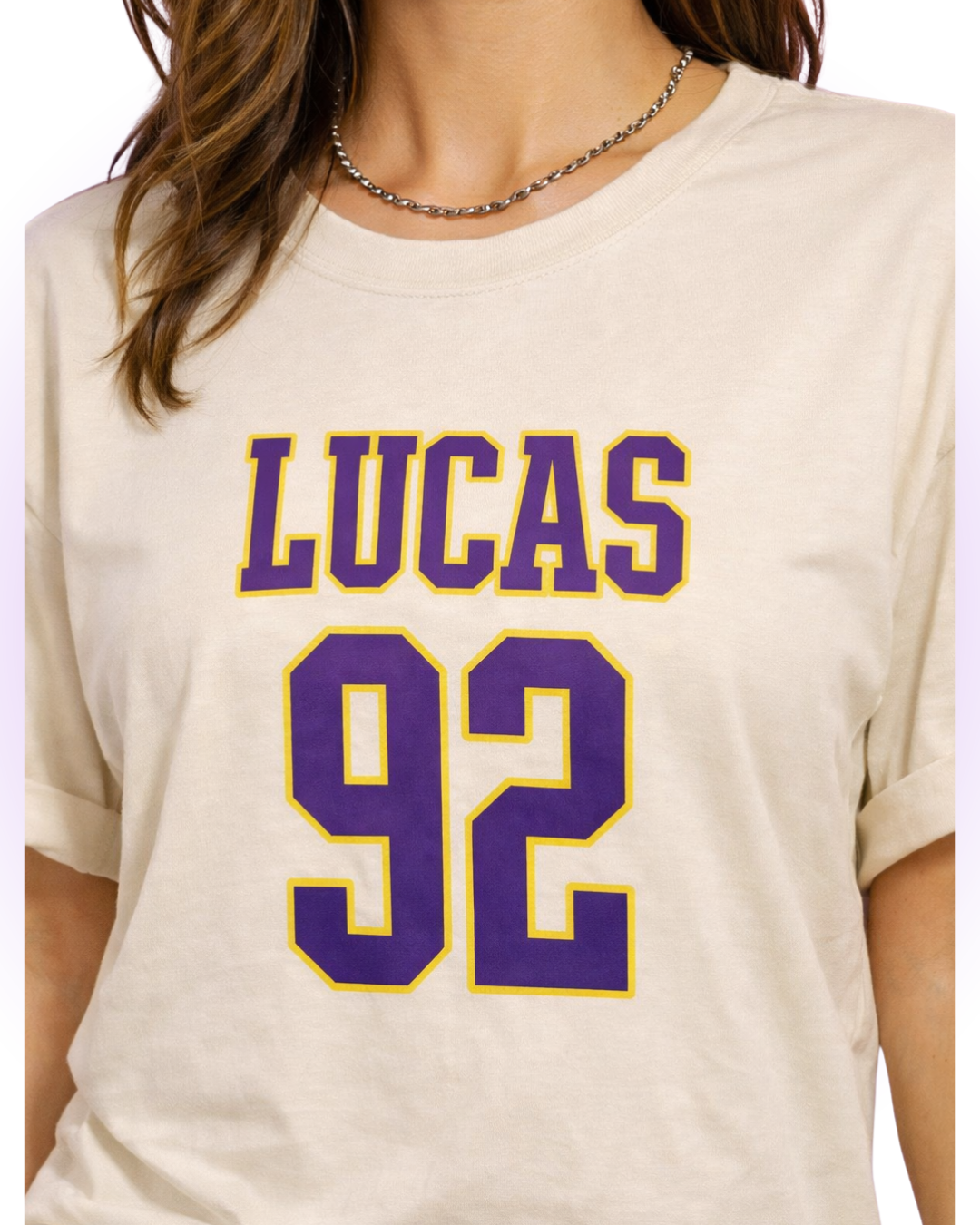 Camiseta Oversized Number Tee color