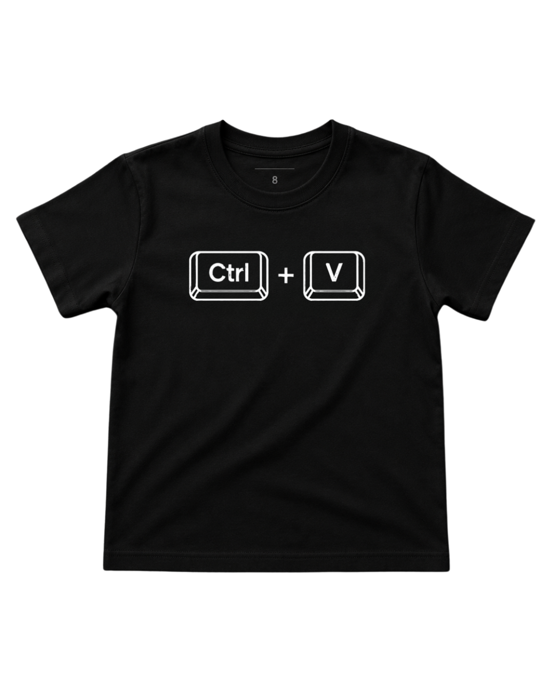 Camiseta infantil dia dos pais - Ctrl + V