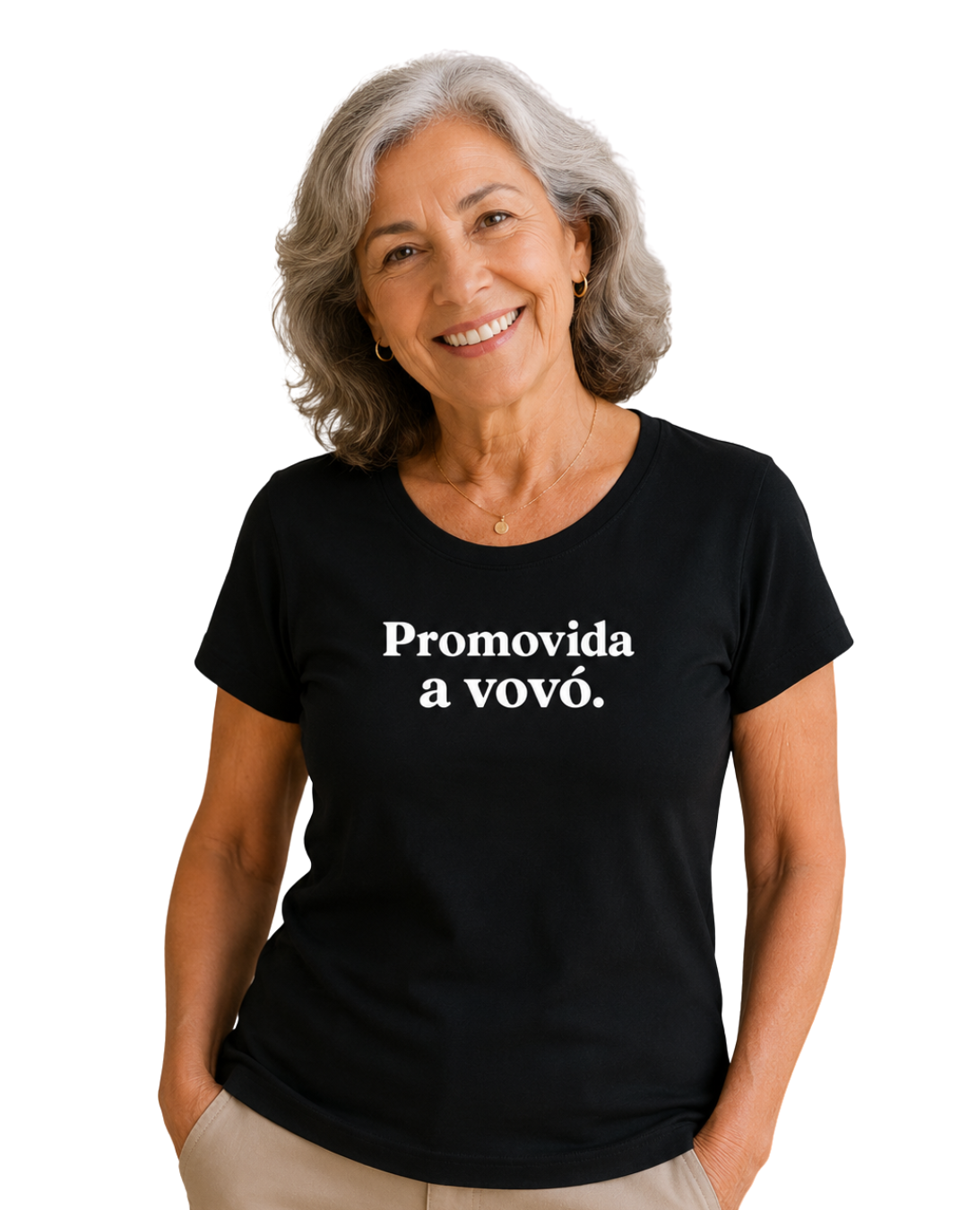 Camiseta Baby look Promovida a Vovó