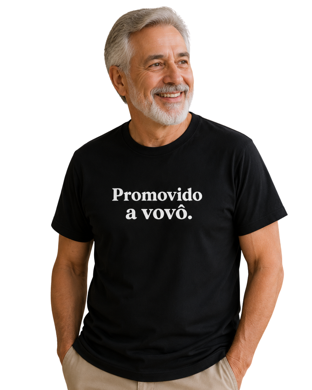 Camiseta Promovido a Vovô