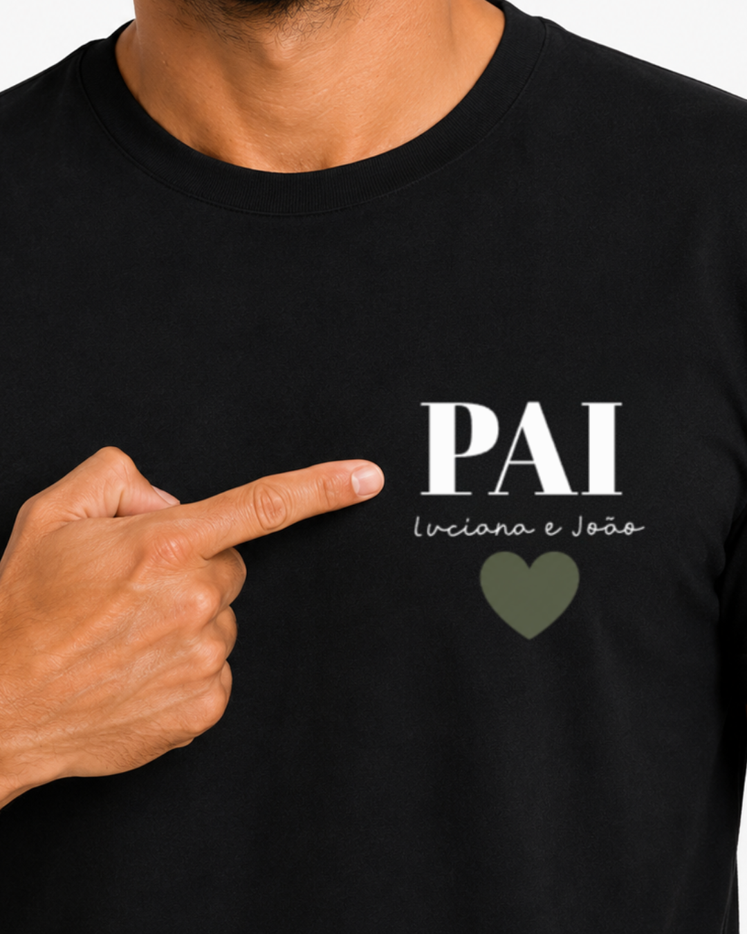 Camiseta Personalizada Pai minimal