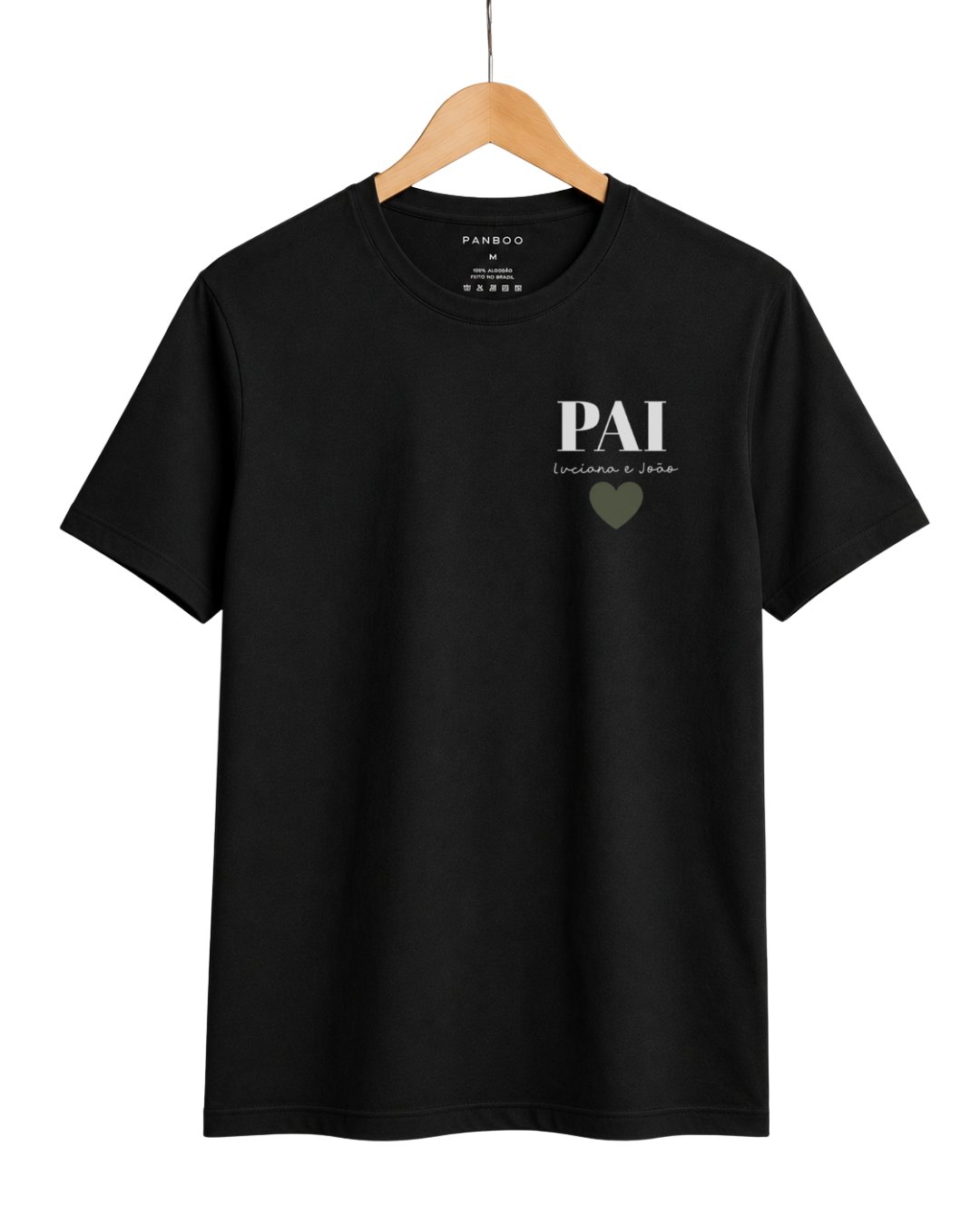 Camiseta Personalizada Pai minimal