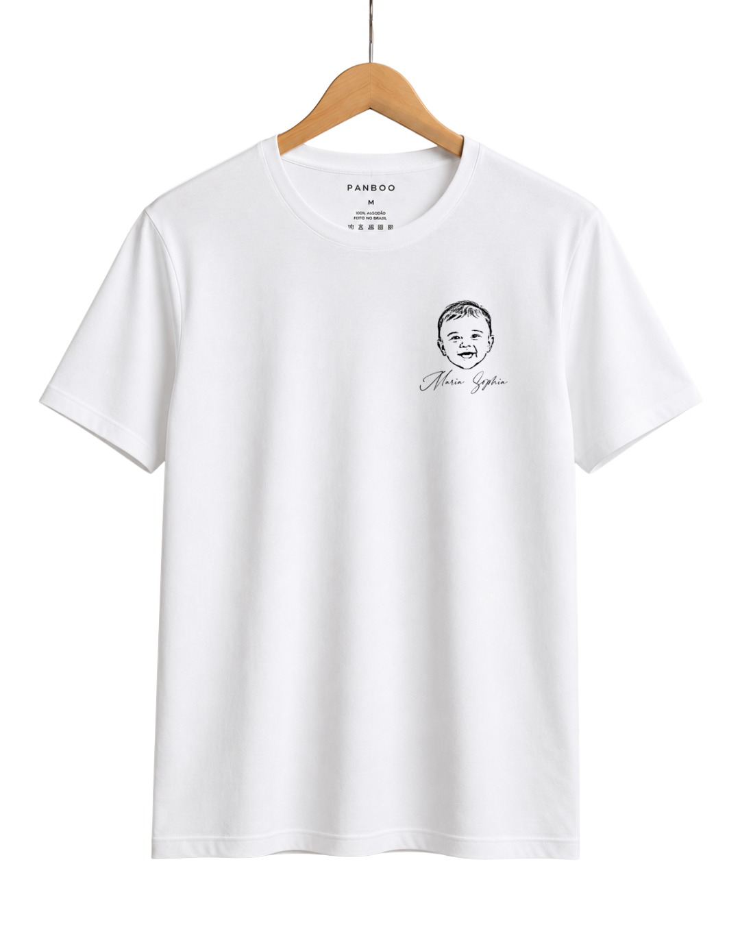 Camiseta Personalizada rosto do filho(a)