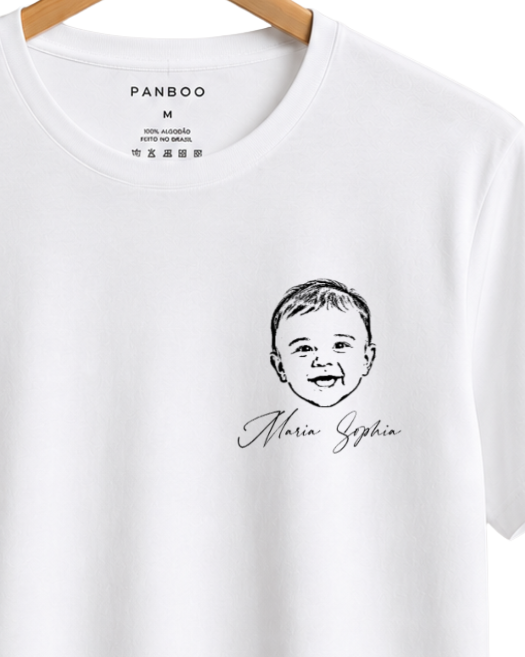 Camiseta Personalizada rosto do filho(a)