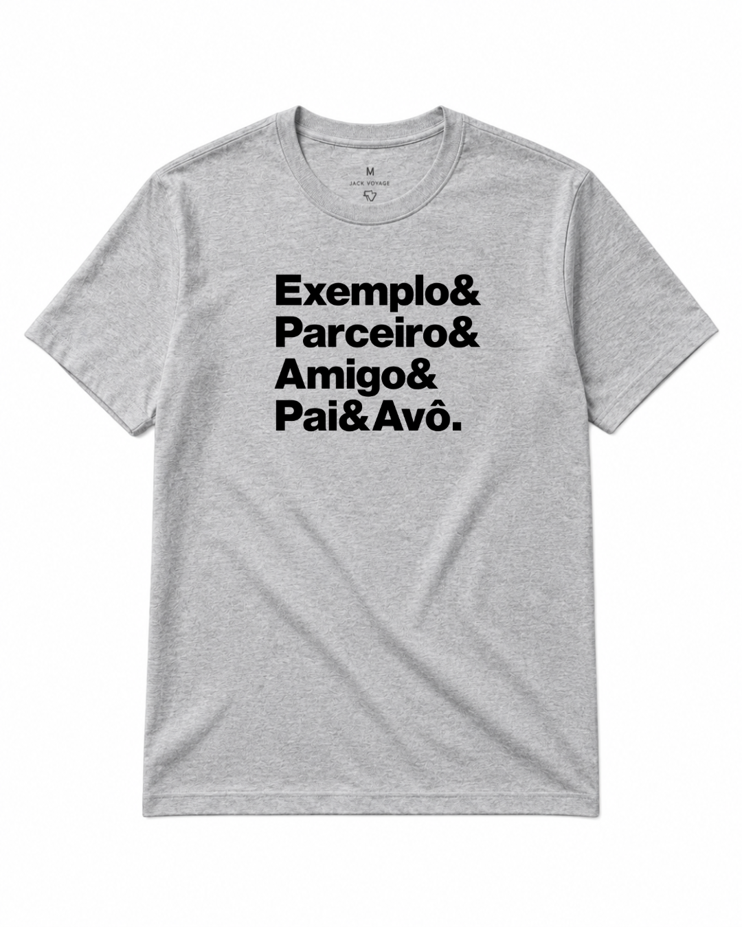 Camiseta dia dos pais - exemplo & parceiro & amigo & pai & avô.