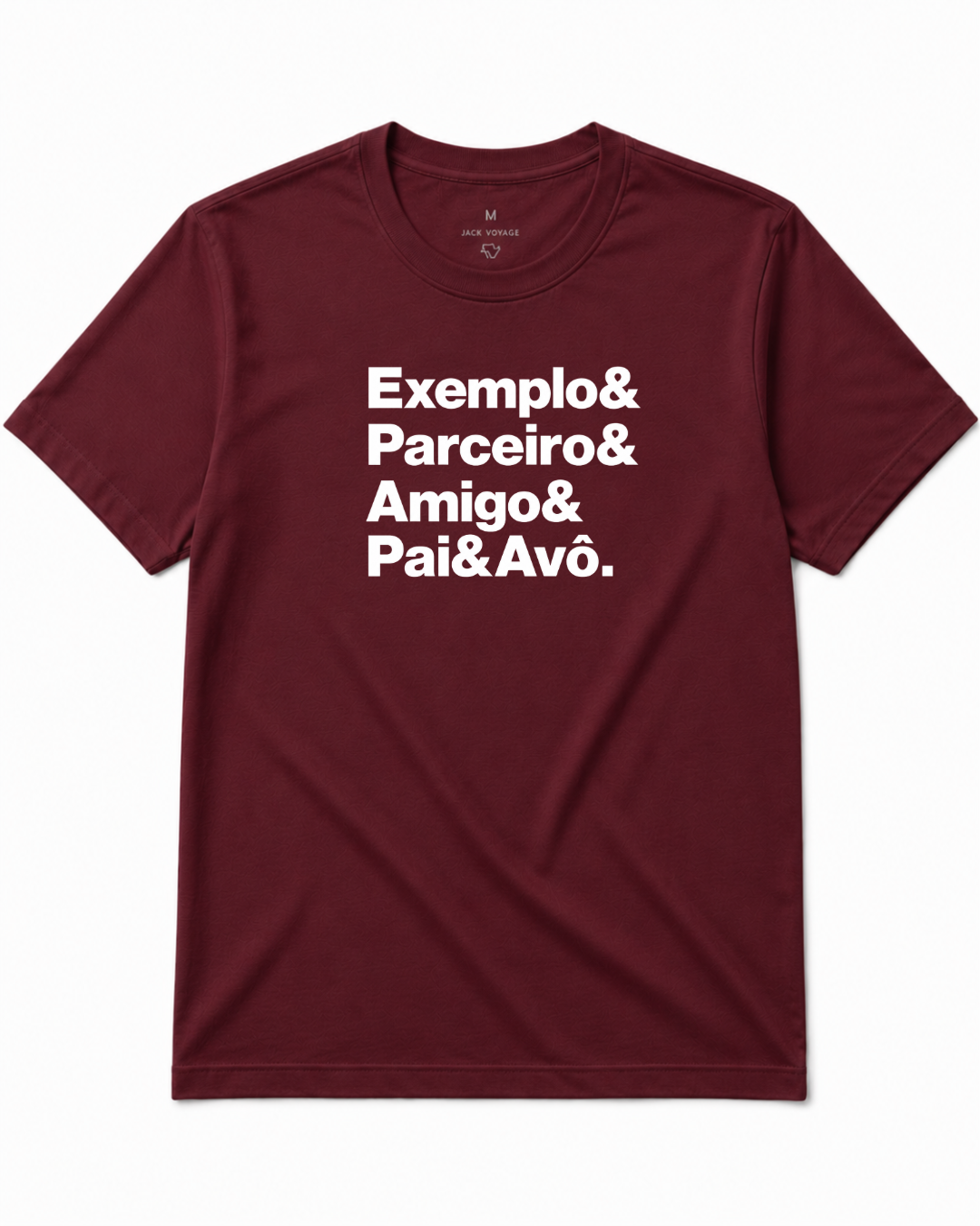 Camiseta dia dos pais - exemplo & parceiro & amigo & pai & avô.