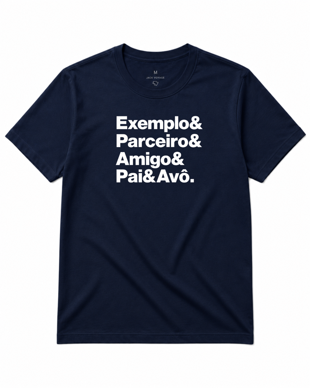Camiseta dia dos pais - exemplo & parceiro & amigo & pai & avô.