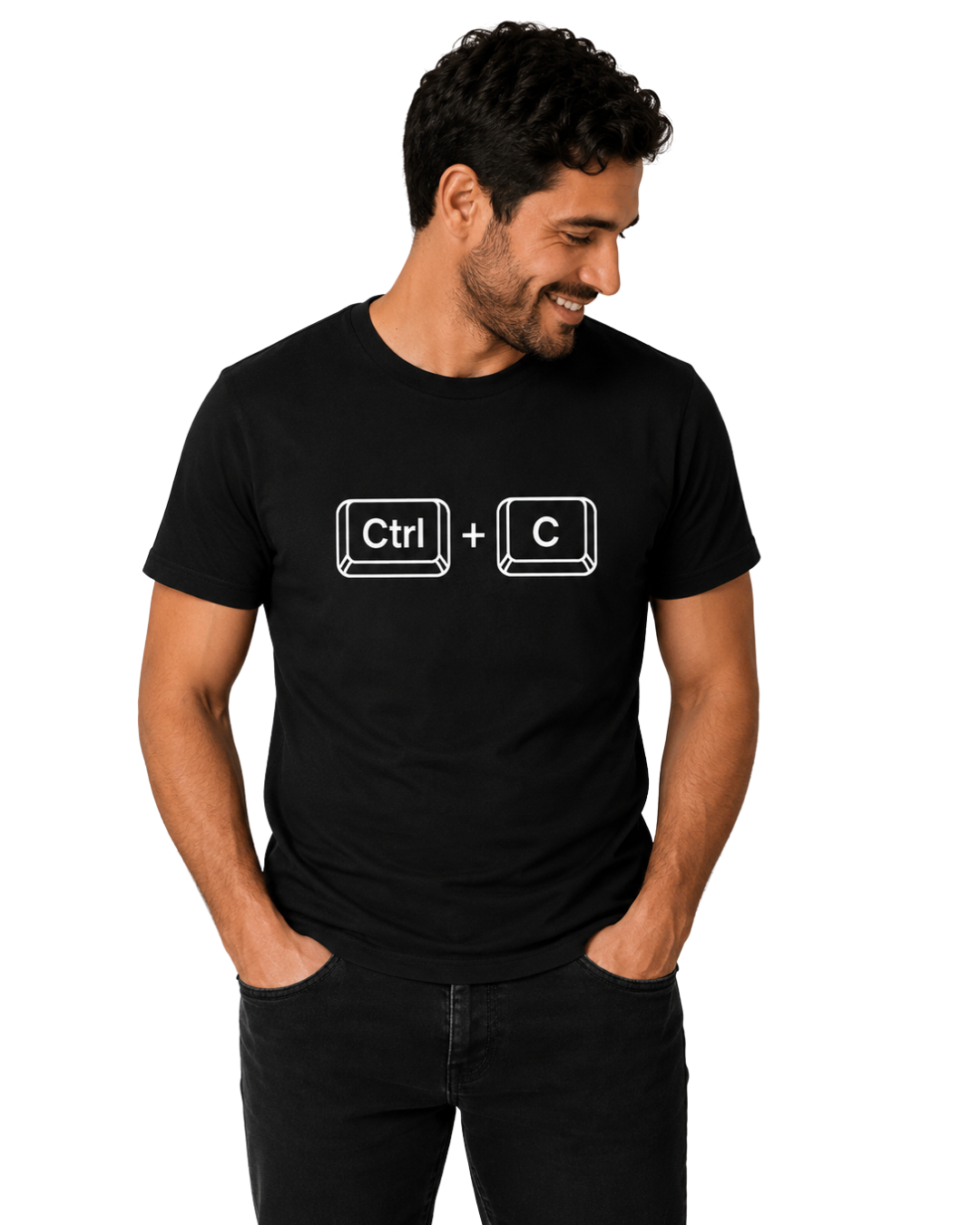 Camiseta dia dos pais - Ctrl + C