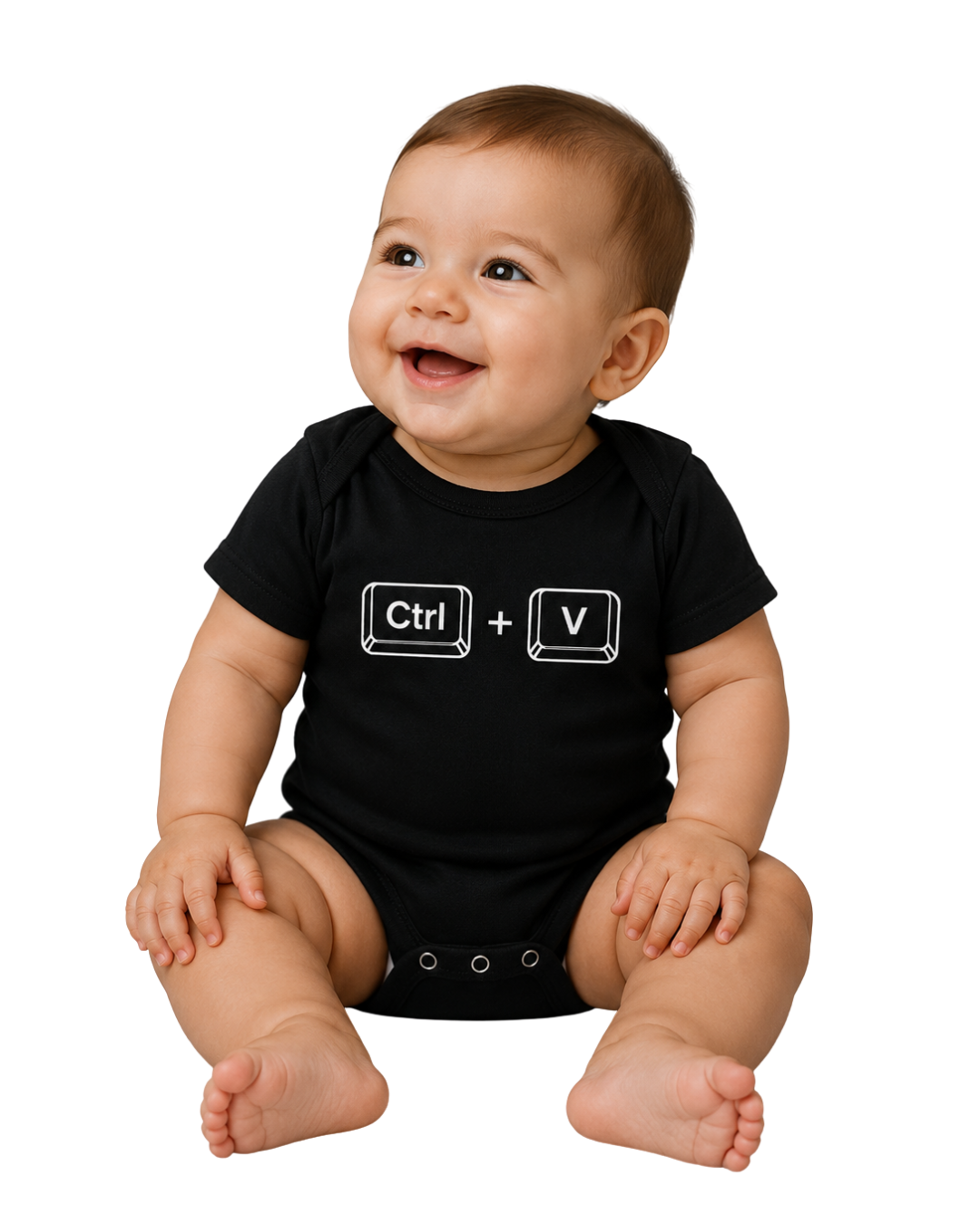 Boddy infantil dia dos pais -  Ctrl + V