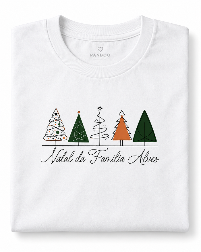 Camiseta Bosque de Natal