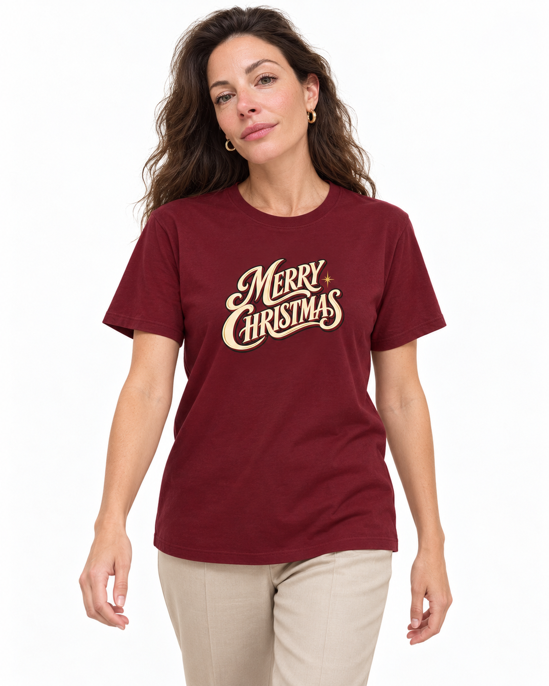 Camiseta merry christmas elas