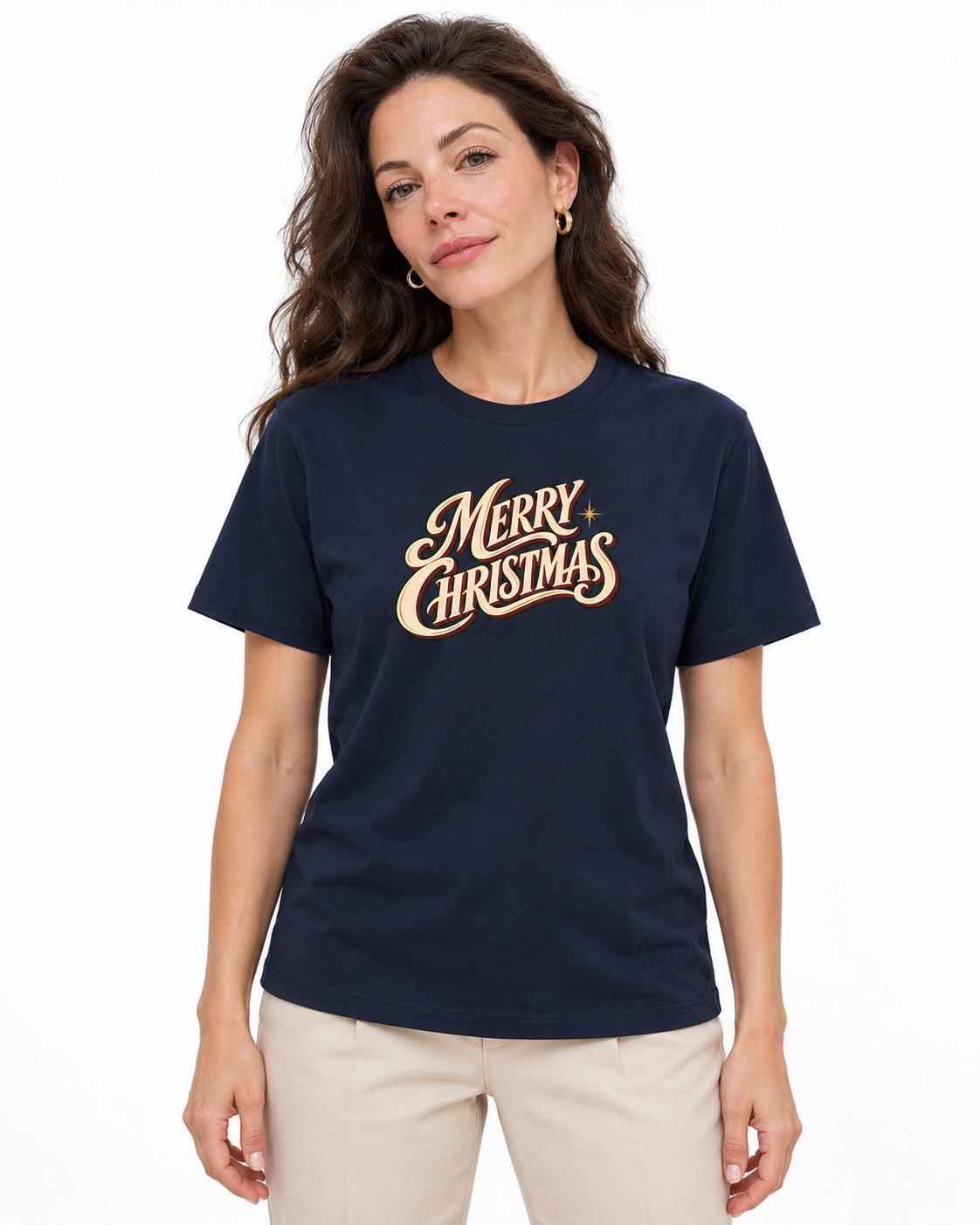 Camiseta merry christmas elas