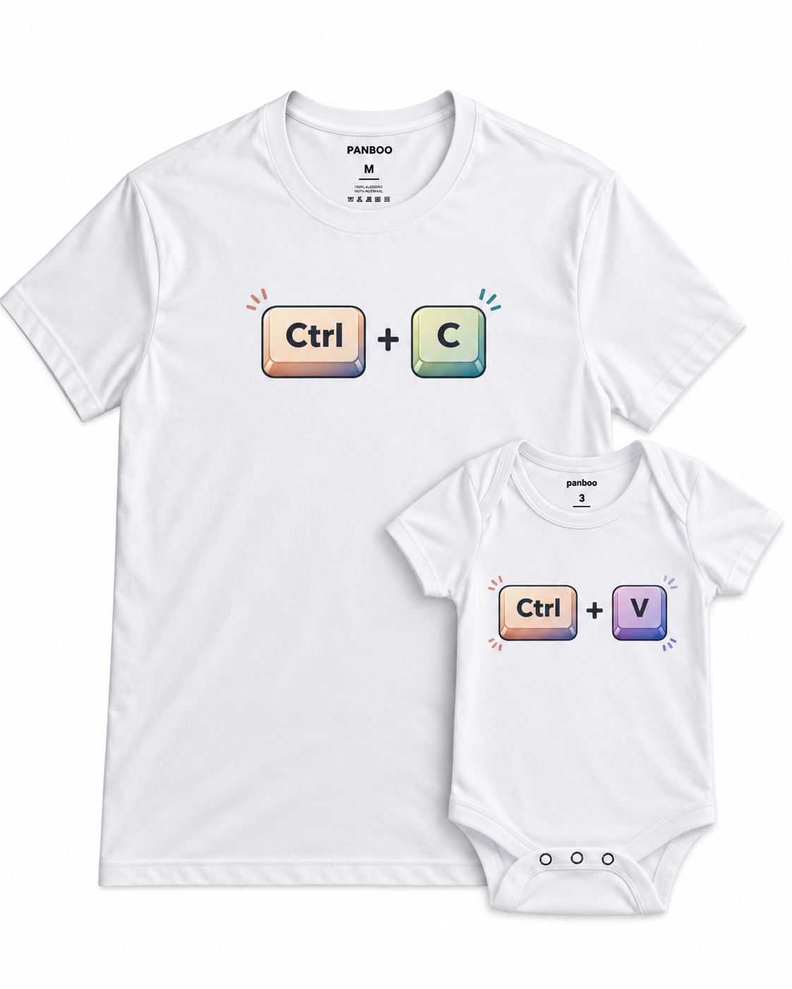 Kit dia dos pais - Ctrl + c / Ctrl + v white