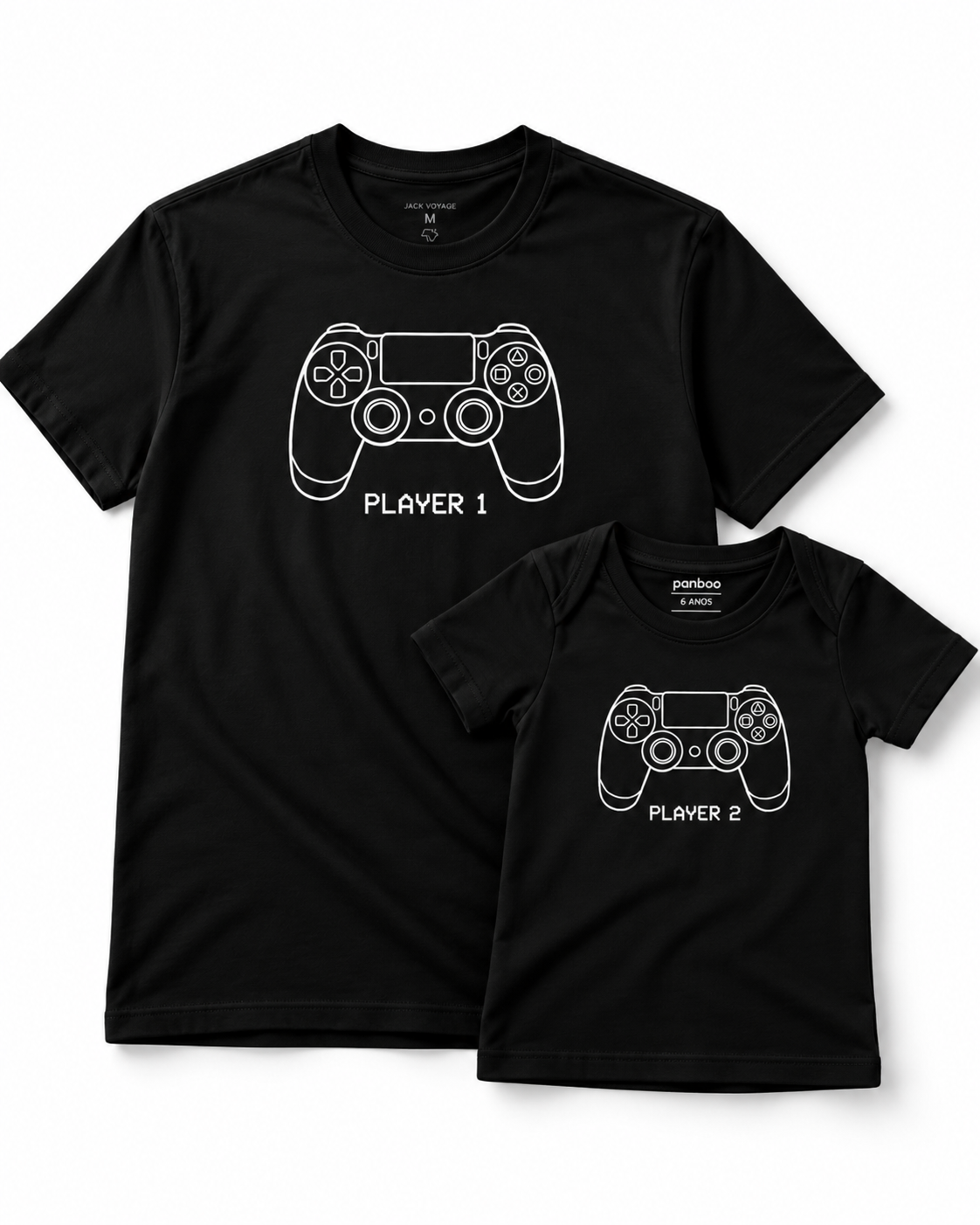 Kit dia dos pais - Player 1 / Player 2