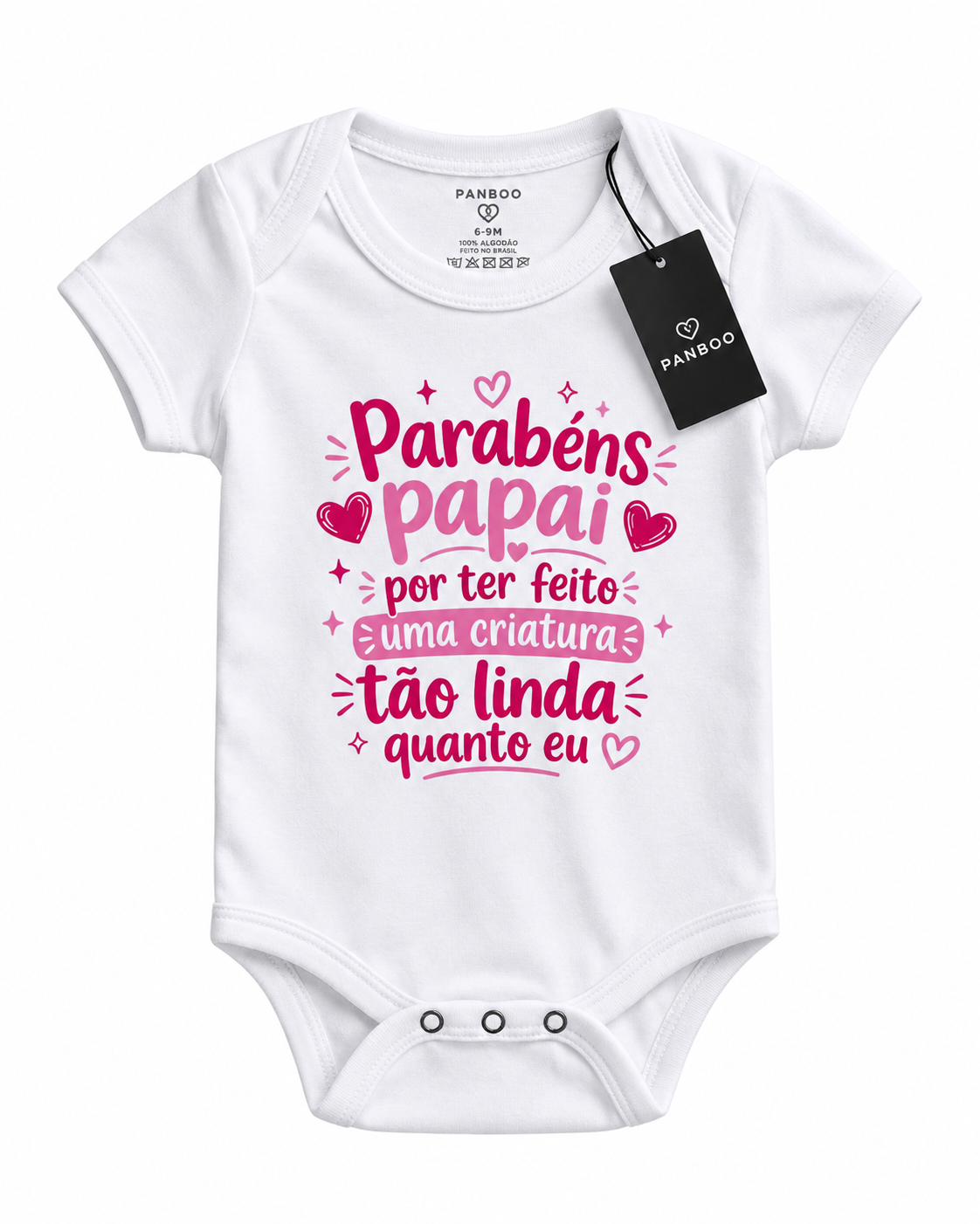 Boddy infantil Parabéns papai