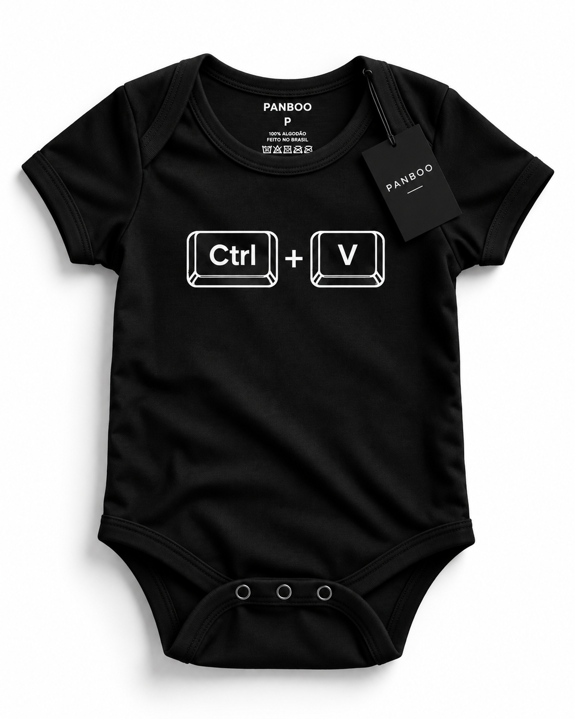 Boddy infantil dia dos pais -  Ctrl + V