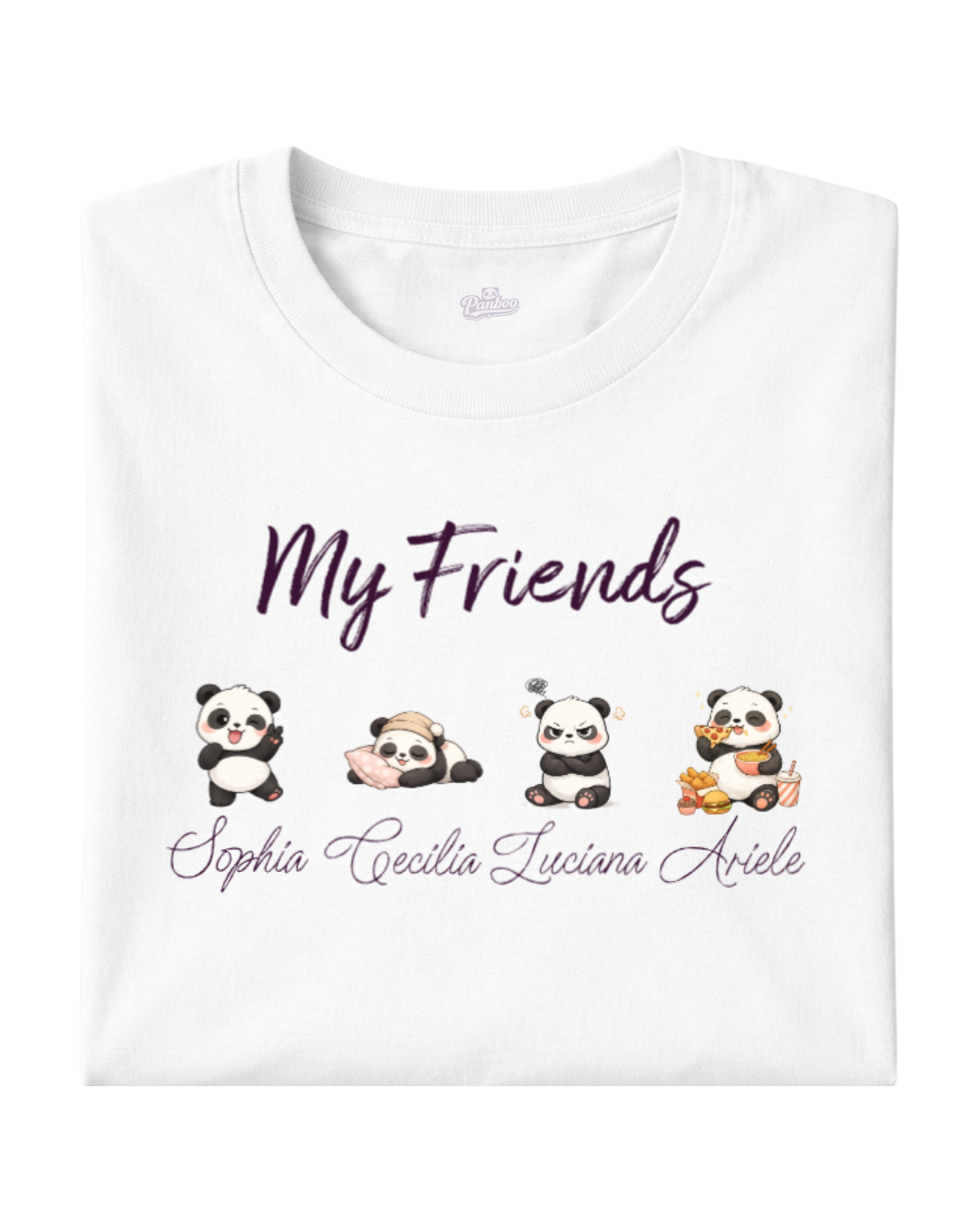 Camiseta minha amiga é: