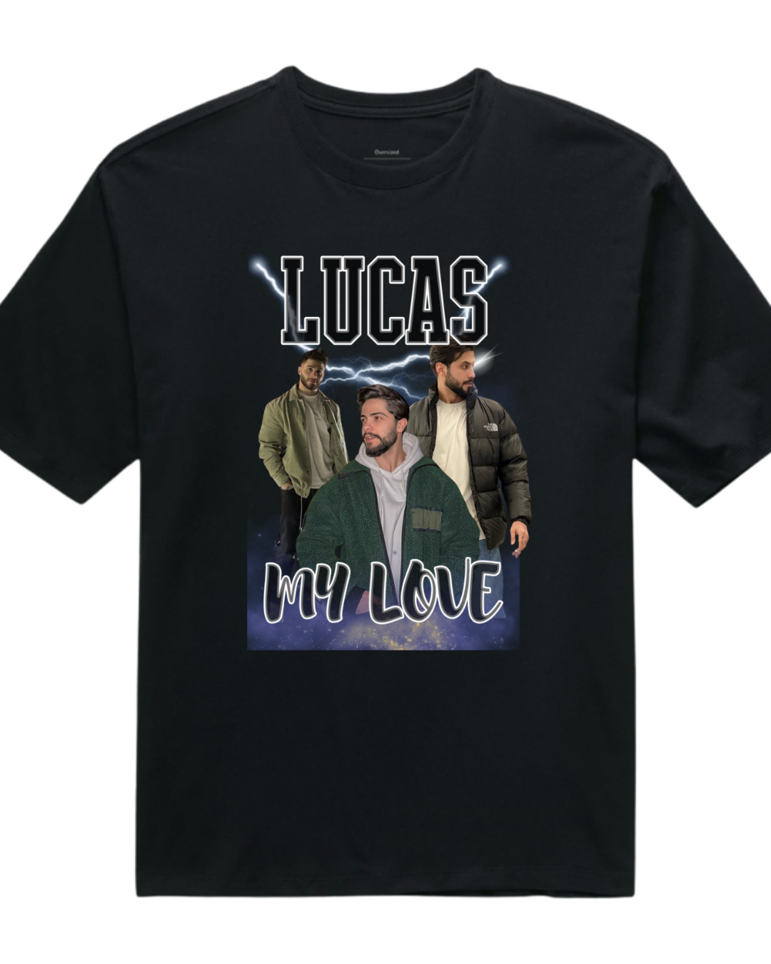 Camiseta Oversized Bootleg panboo thunder h