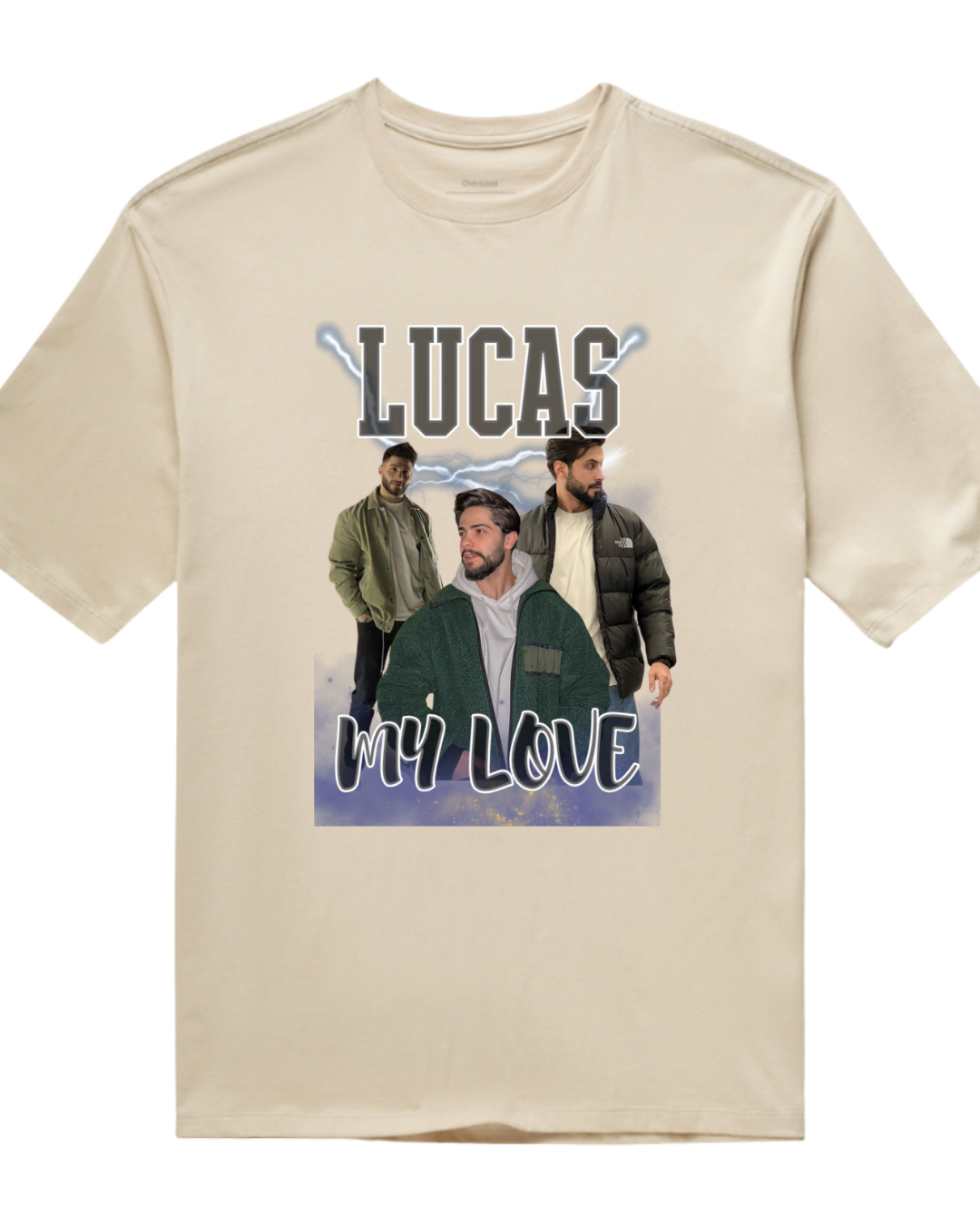 Camiseta Oversized Bootleg panboo thunder h