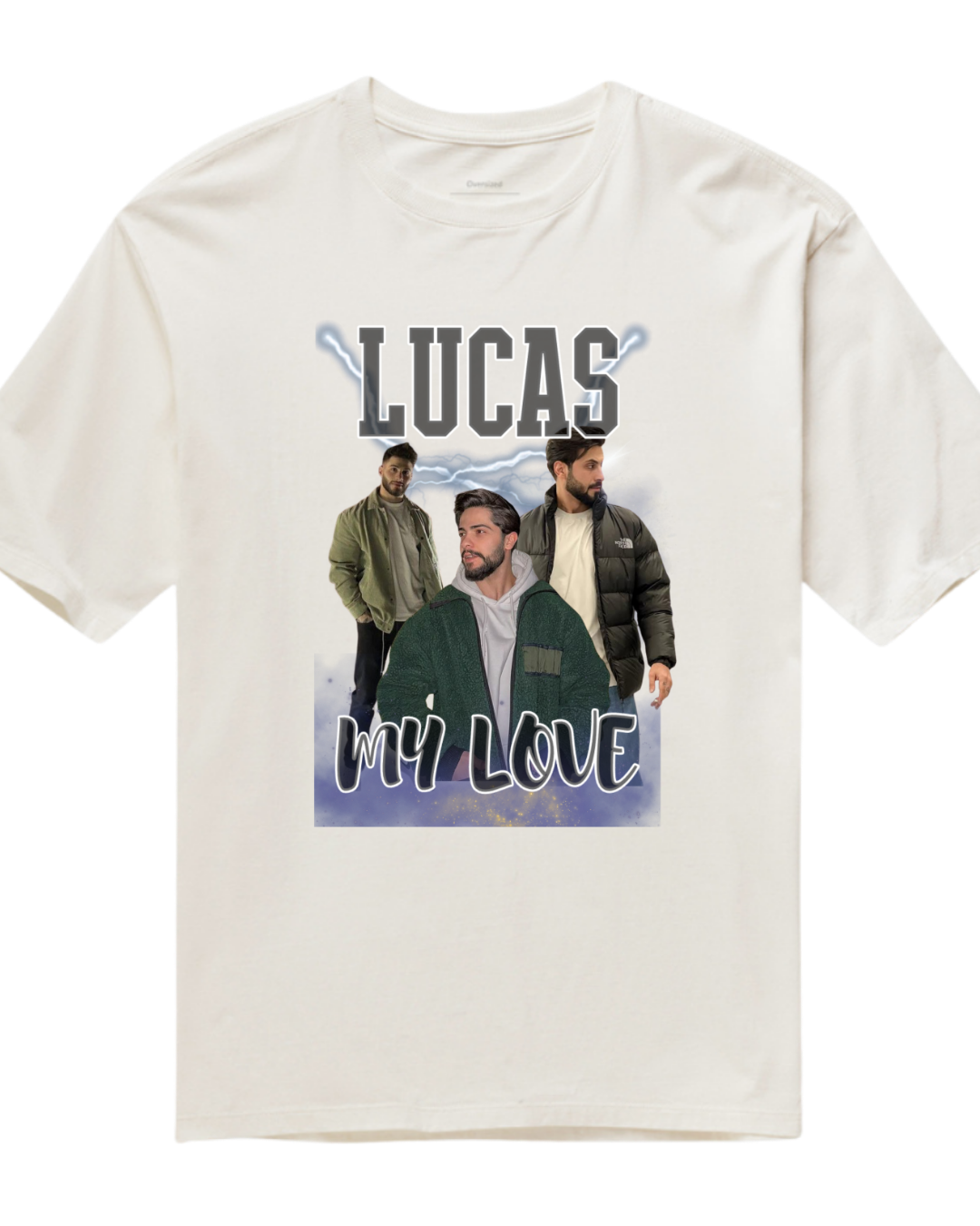 Camiseta Oversized Bootleg panboo thunder h