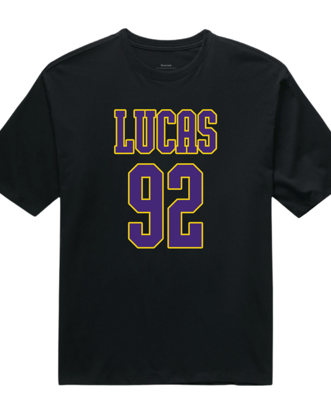 Camiseta Oversized Number Tee color