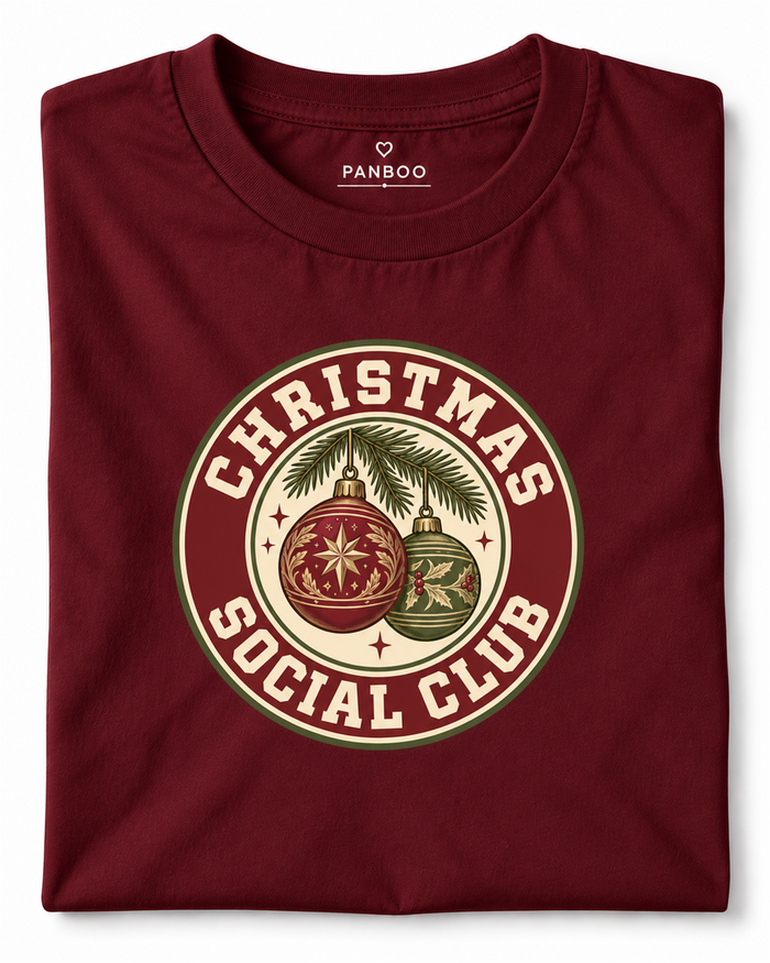 Camiseta Christmas social club