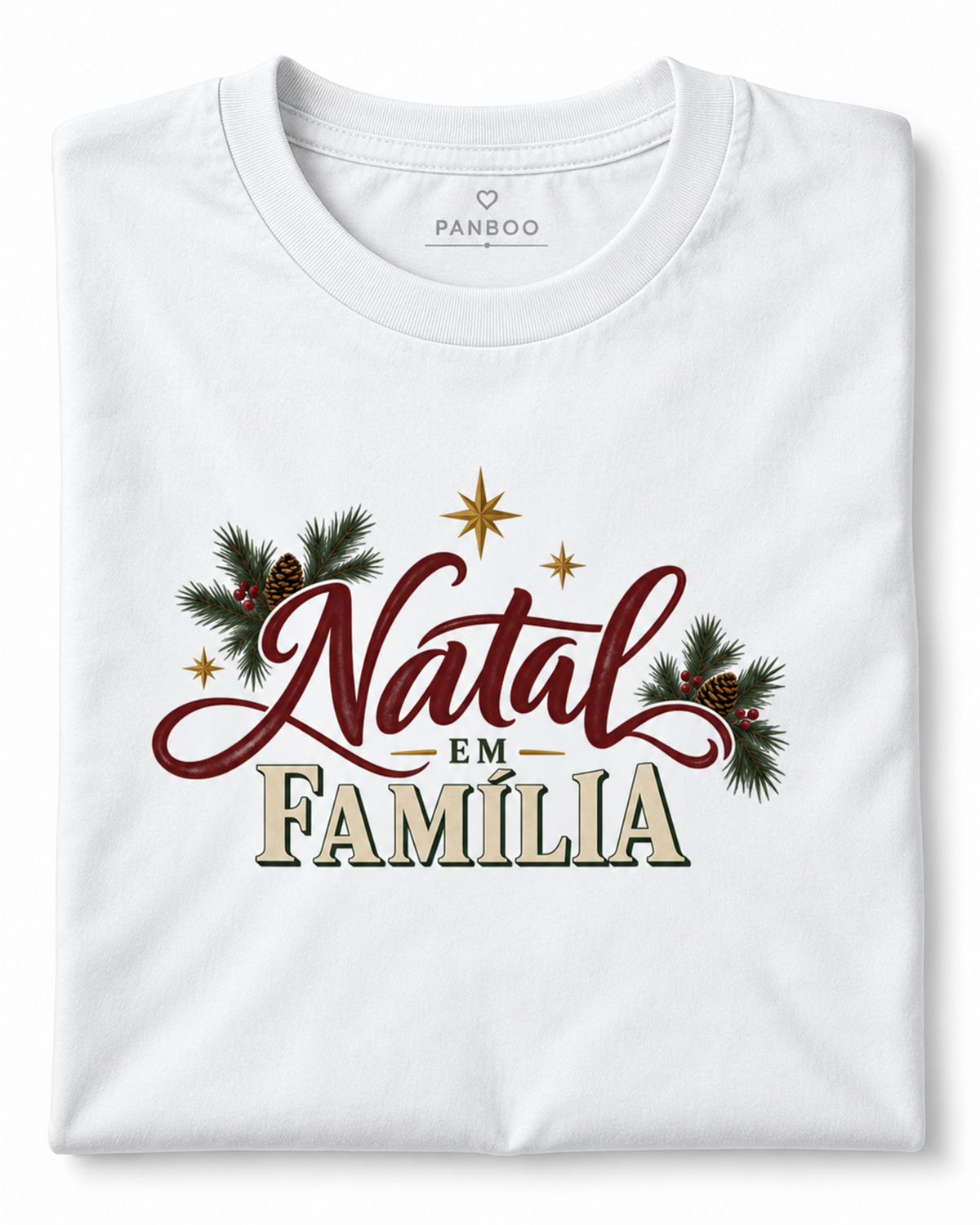 Camiseta Natal em familia