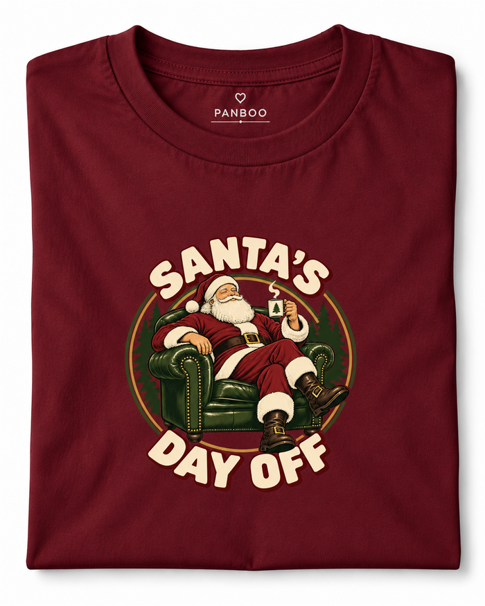 Camiseta Santa's day off